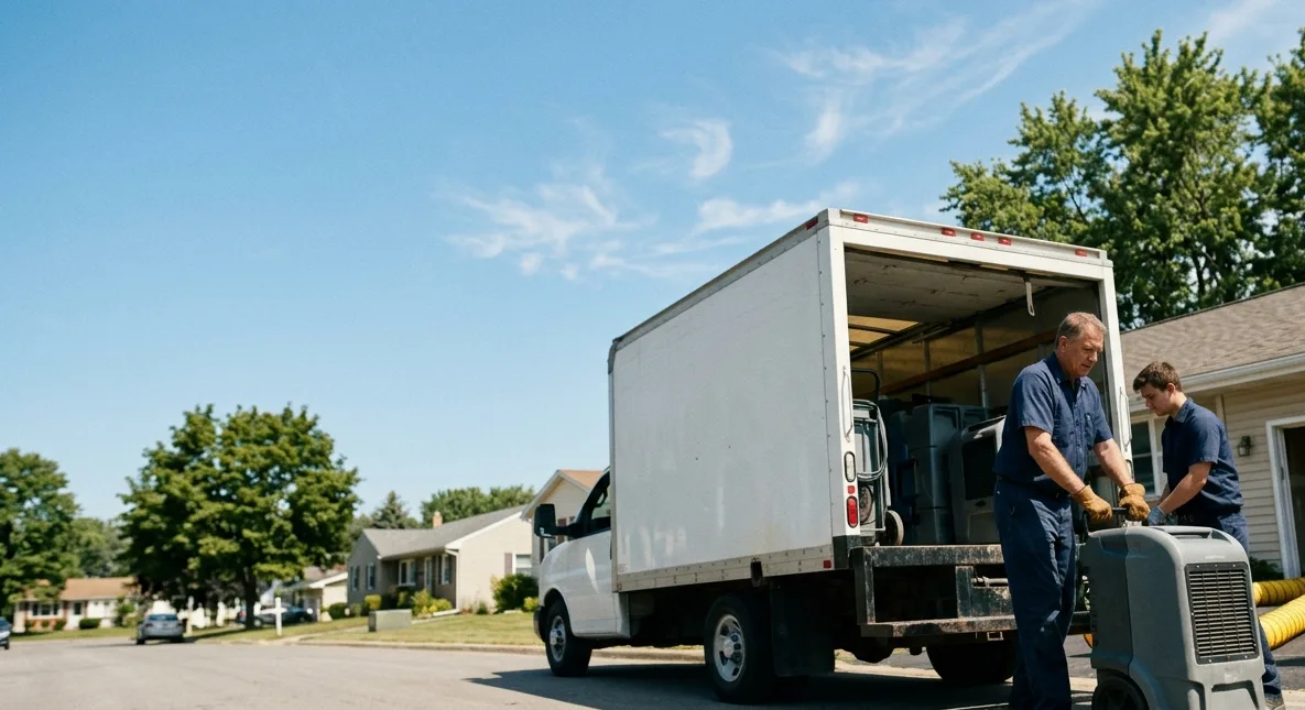 Water Damage Cleanup in Urbandale, IA near me